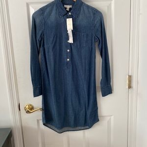 J. Crew Denim Shirt Dress Size 00